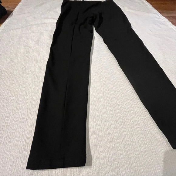 OLSEN WOMEN'S PANTS black shinny size 12 - Picture 8 of 15